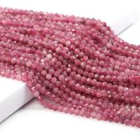 Gemstone Jewelry Beads, Natural Stone, Round, DIY & faceted, more colors for choice, 4mm, Sold Per Approx 15 Inch Strand
