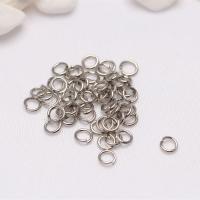 Brass Open Jump Ring, plated, DIY, more colors for choice, nickel, lead & cadmium free, 3-8mm, Sold By PC