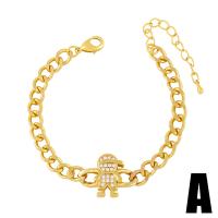 Cubic Zircon Micro Pave Brass Necklace with 1.97 extender chain gold color plated & micro pave cubic zirconia golden nickel lead & cadmium free Length 5.51 Inch Sold By PC