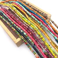 Impression Jasper Beads, Abacus, DIY, more colors for choice, 3x4mm, Sold Per 14.96 Inch Strand