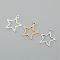 Tibetan Style Star Pendant, plated, DIY, more colors for choice, 27x24mm, Sold By PC