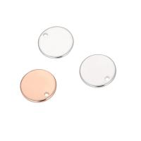 Brass Jewelry Pendants Round plated Sold By PC