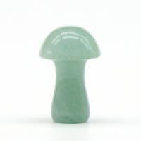 Natural Stone Decoration mushroom polished & Unisex nickel lead & cadmium free 25mm Sold By PC