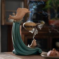 Porcelain Hanging Incense Burner, handmade, for home and office & durable, 192x310mm, Sold By PC