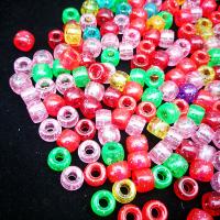 Plastic Beads Round injection moulding random style & DIY mixed colors 10-20mm Sold By PC