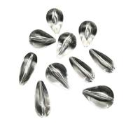 Transparent Acrylic Beads Teardrop injection moulding random style clear 2-10cm Sold By PC