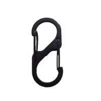 Zinc Alloy Spring Buckle with Iron electrophoresis Unisex black nickel lead & cadmium free Approx Sold By Bag