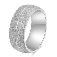 Titanium Steel Finger Ring, plated, fashion jewelry, more colors for choice, Sold By PC