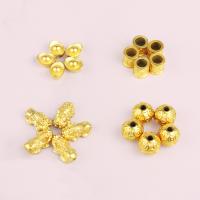 Brass Jewelry Beads gold color plated DIY golden nickel lead & cadmium free Sold By PC