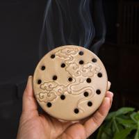 Traditional Ceramic Inserted Burner Incense Seat, Porcelain, half handmade, for home and office & durable & different styles for choice, more colors for choice, Sold By PC