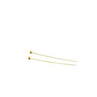 Brass Ball Head Pin plated DIY nickel lead & cadmium free Sold By PC