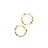 Brass Open Jump Ring plated DIY nickel lead & cadmium free Sold By PC