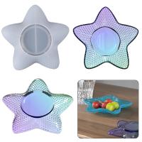DIY Epoxy Mold Set, Silicone, Starfish, 159x22mm, Sold By PC