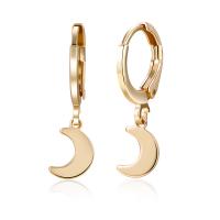 Huggie Hoop Drop Earring Brass for woman Sold By PC