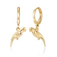Huggie Hoop Drop Earring, Brass, for woman, more colors for choice, 14mmuff0c16mm, Sold By PC