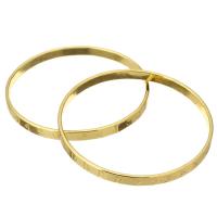 Stainless Steel Bangle fashion jewelry & for woman golden 6mm Sold By PC