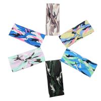 Headband, Milk Silk, printing, for woman, more colors for choice, 230x90mm, Sold By PC