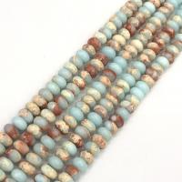 Impression Jasper Beads Abacus polished DIY Sold Per Approx 15 Inch Strand