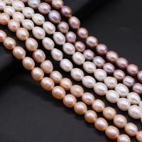Cultured Rice Freshwater Pearl Beads, DIY, more colors for choice, 9-10mm, Sold Per Approx 14.1 Inch Strand