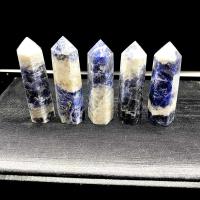 Sodalite Point Decoration, polished, different size for choice, blue, Sold By PC