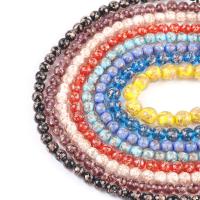 Goldsand Lampwork Perlen, Kunstdruck, verschiedene Größen vorhanden, keine, ca. 10PCs/Tasche, verkauft von Tasche