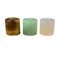 Abalorios de Gemas, Piedra natural, Columna, pulido, diferentes materiales para la opción, más colores para la opción, 16x16mm, Vendido por UD