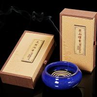 Wood Chips Coil Incense, handmade, for home and office & natural & different styles for choice, nickel, lead & cadmium free, 55mm, Sold By Box