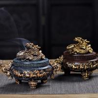 Resin Incense Burner, handmade, for home and office & durable, more colors for choice, 115x85mm, Sold By PC