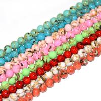 Gemstone Jewelry Beads, Natural Stone, Round, polished, DIY, more colors for choice, Sold Per 38 cm Strand