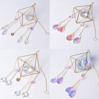 Hanging Ornaments, Tibetan Style, with Crystal, polished, more colors for choice, Sold By PC