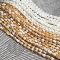 Perles naturelles de coquillage d'eau douce , Shell Pearl, larme, DIY & normes différentes pour le choix, plus de couleurs à choisir, Vendu par Environ 15 pouce brin