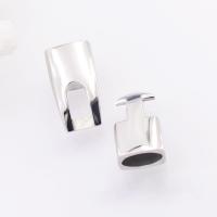 Stainless Steel Interlocking Clasp polished original color Sold By PC