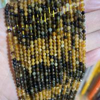 Turmalin Perle, rund, DIY & facettierte, gemischte Farben, verkauft per 38 cm Strang