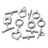 Stainless Steel Toggle Clasp plated DIY original color Sold By Set