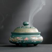 Porcelain Incense Burner, handmade, for home and office & durable & different styles for choice, Sold By PC