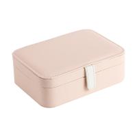 Multifunctional Jewelry Box, PU Leather, with Velveteen, Rectangle, portable & with mirror & for woman, more colors for choice, 170x120x60mm, Sold By PC