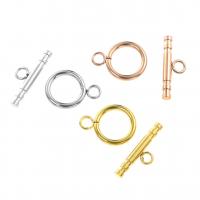 Stainless Steel Toggle Clasp 18K gold plated DIY 14 22mm Sold By Set