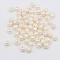 Natural Freshwater Pearl Loose Beads, Round, fashion jewelry & DIY & different size for choice, Hole:Approx 2-2.5mm, 100PCs/Bag, Sold By Bag