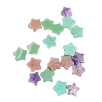 Piedras preciosas perlas mixtos, Piedra natural, Estrella, diferentes materiales para la opción, más colores para la opción, libre de níquel, plomo & cadmio, 15-18mm, aproximado 10PCs/Bolsa, Vendido por Bolsa