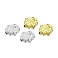Zinc Alloy Jewelry Beads Hand real gold plated Sold By PC