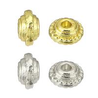 Zinc Alloy Spacer perler, højkvalitets forgyldt og aldrig fade, flere farver til valg, 4x6x6mm, Hole:Ca. 2mm, Solgt af PC