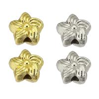 Tibetan Style Flower Beads, high quality plated, more colors for choice, 8x8x4mm, Hole:Approx 3mm, Sold By PC