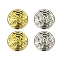 Tibetan Style Jewelry Beads, Flat Round, high quality plated, more colors for choice, 8x8x6mm, Hole:Approx 2mm, Sold By PC