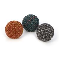 Doek naaien knop, met Zinc Alloy, verschillende grootte voor keus, meer kleuren voor de keuze, 50pC's/Lot, Verkocht door Lot
