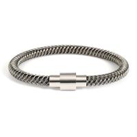 Roestvrij staal armbanden, plated, mode sieraden, meer kleuren voor de keuze, Lengte 19 cm, Verkocht door PC