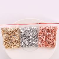 ABS Plastic Spacer Bead, plated, more colors for choice, 1.50x5mm, Approx 2000PCs/Bag, Sold By Bag