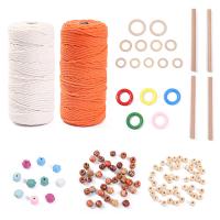 Wood DIY Tapestry Kit with Cotton Thread stoving varnish mixed colors Sold By Set