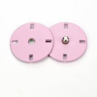 Zinc Alloy Button Findings Flat Round Sold By PC
