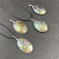 Natural Abalone Shell Pendants Teardrop Unisex Sold By PC
