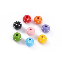 Perles en bois, vernis au four, DIY, plus de couleurs à choisir, 16mm, Vendu par PC